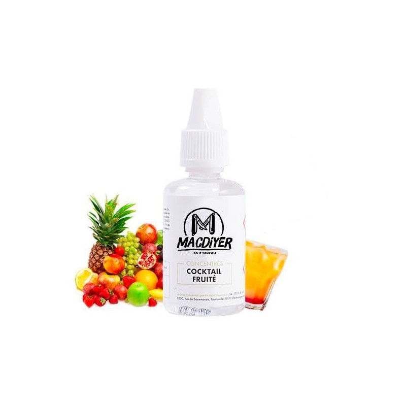 CONCENTRE COCKTAIL FRUITE 30ML MAC DIYER