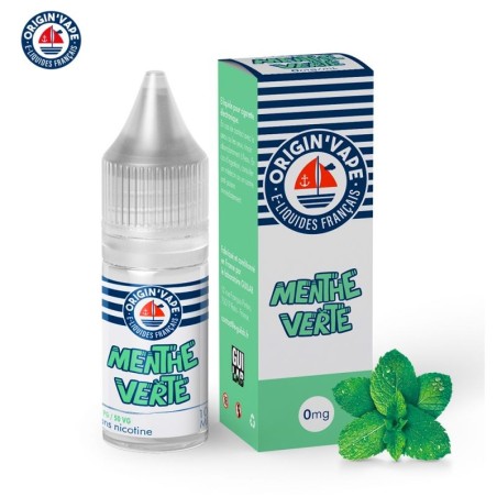 MENTHE VERTE 10ML ORIGIN VAPE