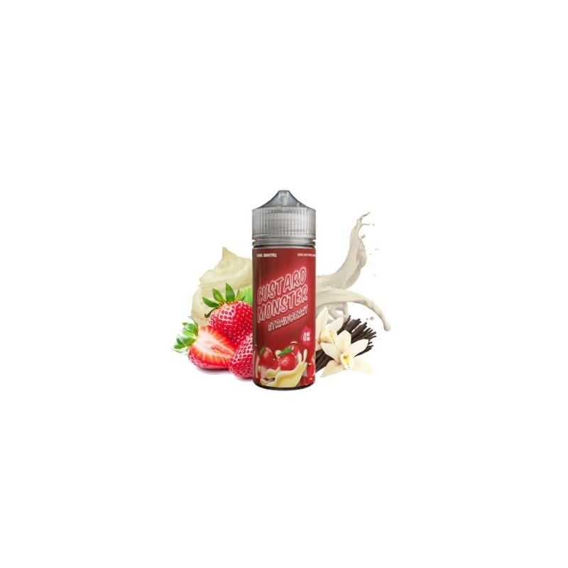 CUSTARD MONSTER STRAWBERRY 100ML