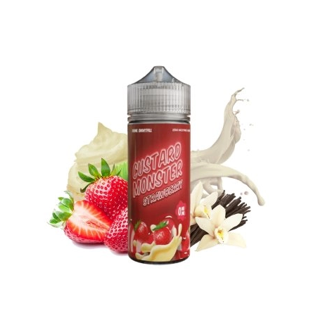 CUSTARD MONSTER STRAWBERRY 100ML