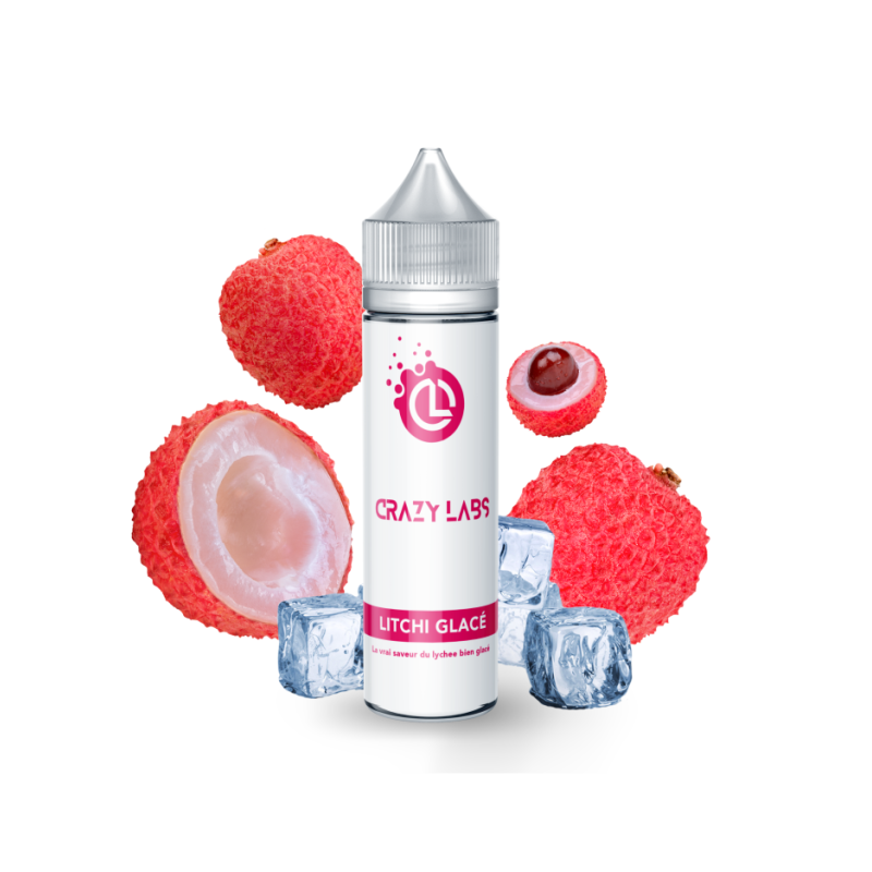 LITCHI GLACE 50ML CRAZY LABS