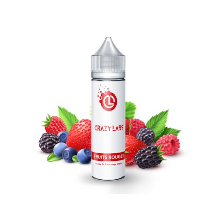 FRUITS ROUGES 50ML CRAZY LABS