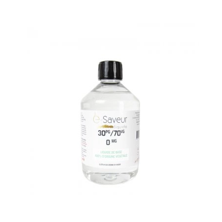 Kopie von BASE 30PG   70VG 500ML ESAVEUR