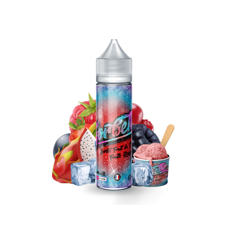 SORBET FRUIT DU DRAGON FRUITS ROUGES 50ML