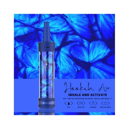 HOOKAH AIR 3200MAH BLUE BUTTERFLY