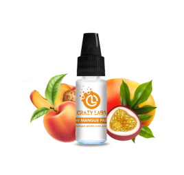 PECHE MANGUE PASSION 10ML CRAZY LABS