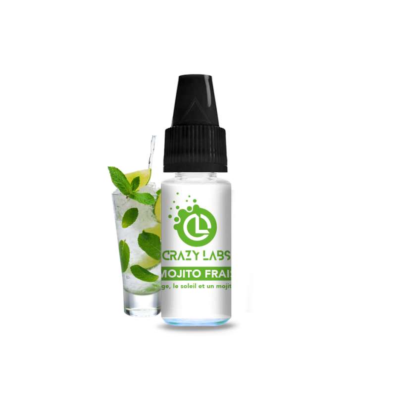 MOJITO FRAIS 10ML CRAZY LABS