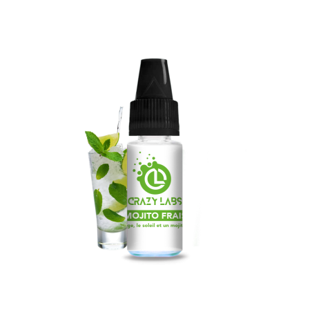 MOJITO FRAIS 10ML CRAZY LABS