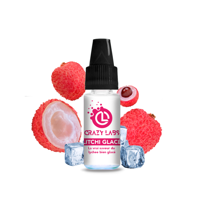 LITCHI GLACE 10ML CRAZY LABS