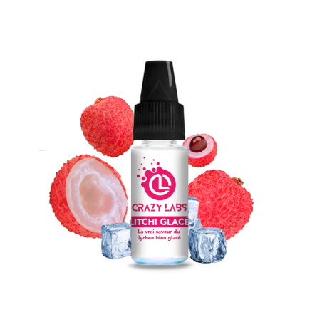 LITCHI GLACE 10ML CRAZY LABS