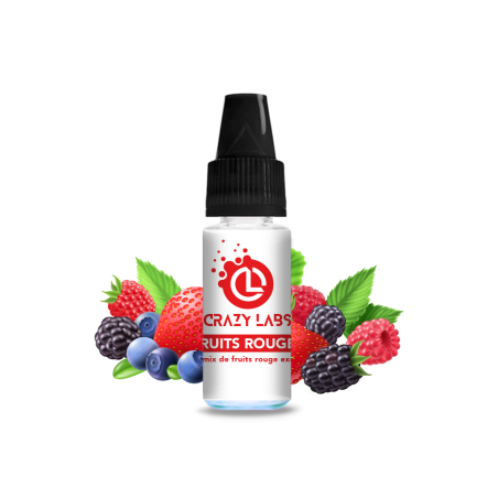 FRUITS ROUGES 10ML CRAZY LABS