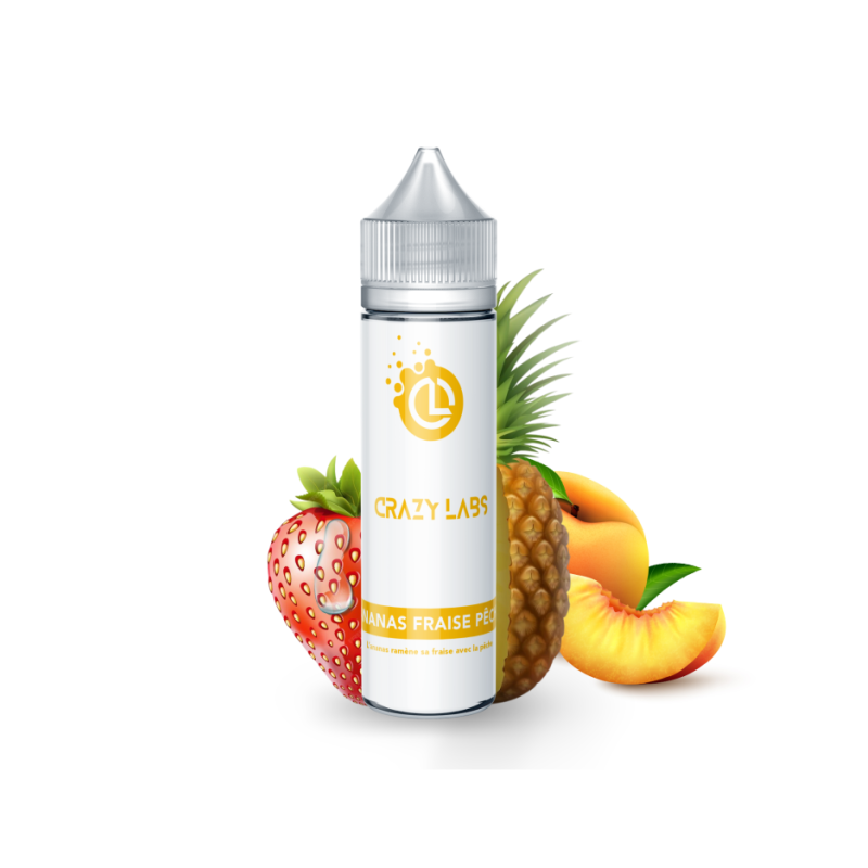 Ananas Fraise Pêche 50ml