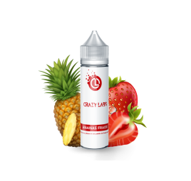 ANANAS FRAISE 50ML CRAZY LABS