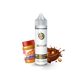 BEURRE DE CACAHUETE CHOCOLAT 50ML CRAZY LABS