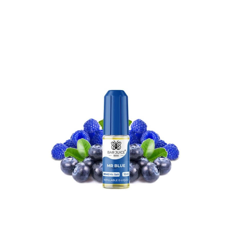 MR BLUE sel de nicotine 20mg 10ml