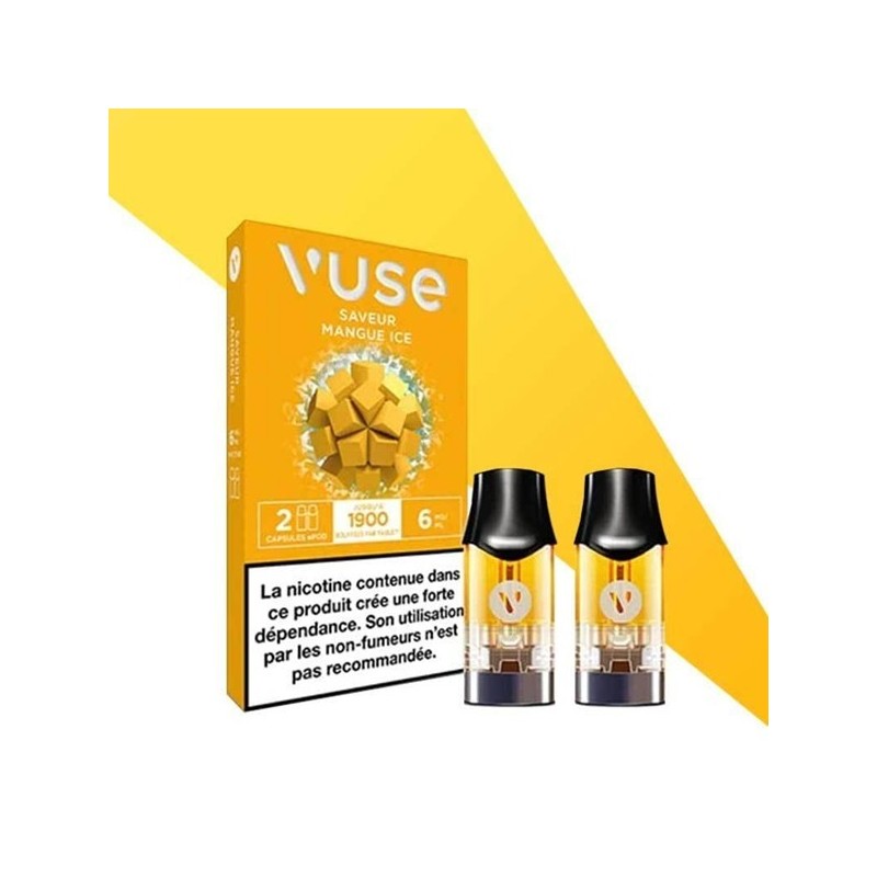 RECHARGE CARTOUCHE VUSE MANGUE ICE X2 RECHARGE CARTOUCHE VUSE MANGUE ICE X2