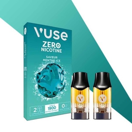 RECHARGE VUSE MENTHE ICE X2