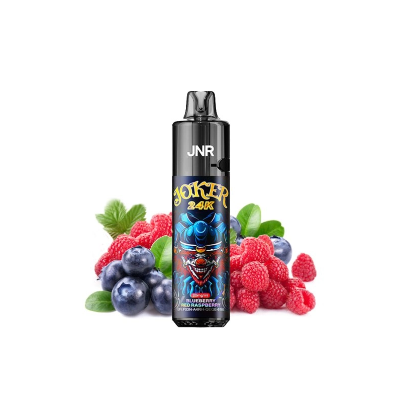 PUFF 24000 JNR JOKER BLUEBERRY RED RASPBERRY 20MG