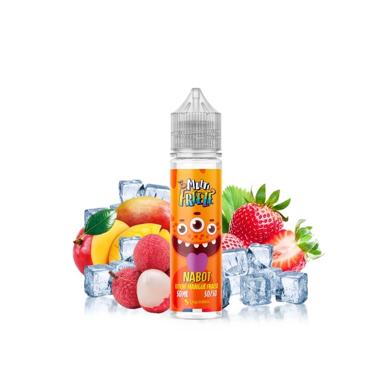 NABOT LITCHI MANGUE FRAISE 50ML NABOT LITCHI MANGUE FRAISE 50ML