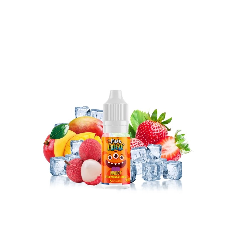NABOT LITCHI MANGUE FRAISE 10ML NABOT LITCHI MANGUE FRAISE 10ML