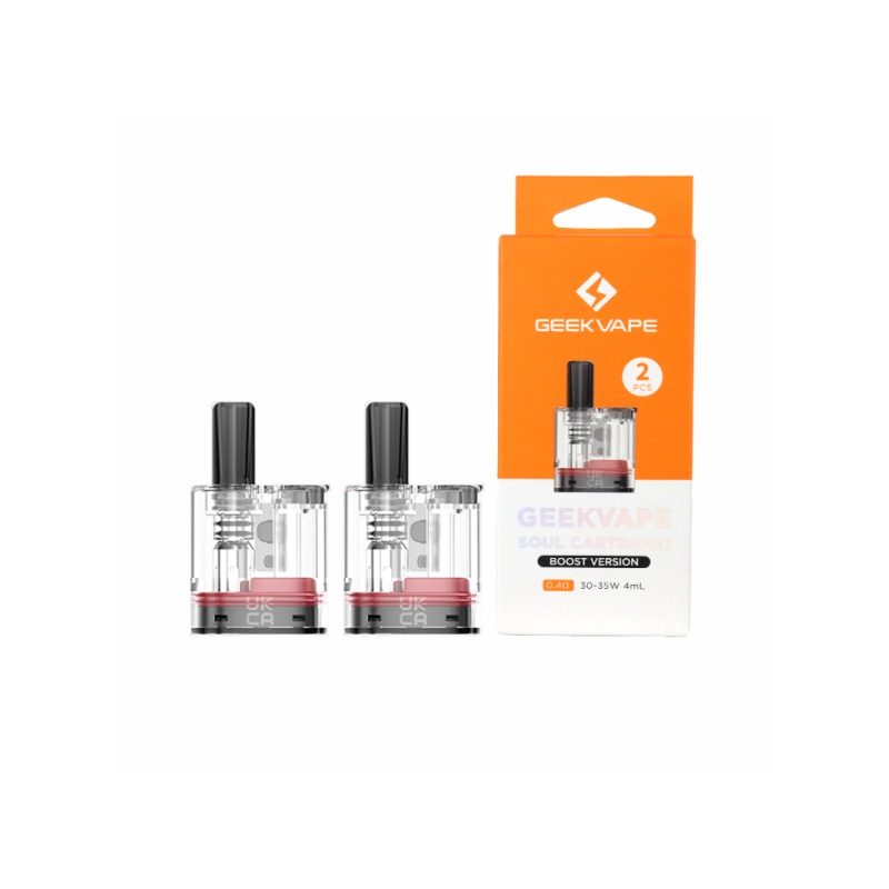 CARTOUCHE SOUL BOOST VERSION 0.4OHM 4ML X2