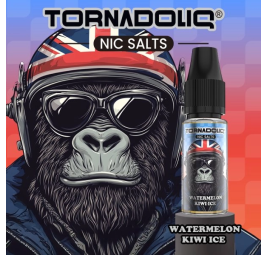 WATERMELON KIWI ICE 20MG NIC SALT 10ML TORNADOLIQ