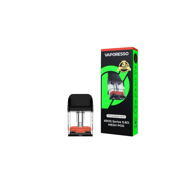CARTOUCHE XROS COREX 3.0 3ml 0.6 x4