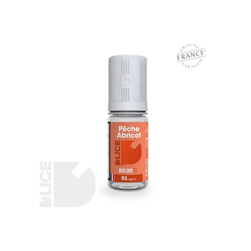 Pêche Abricot 10ml DLICE