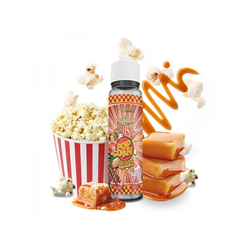 POP CORN CARAMEL 50ML LIQUIDEO