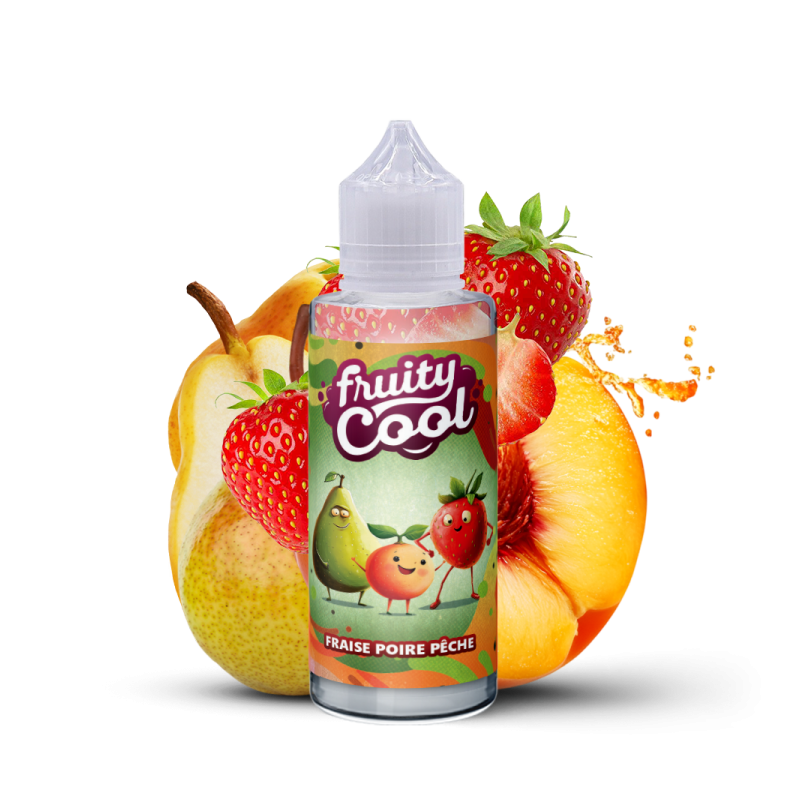 FRAISE POIRE PECHE 100ML