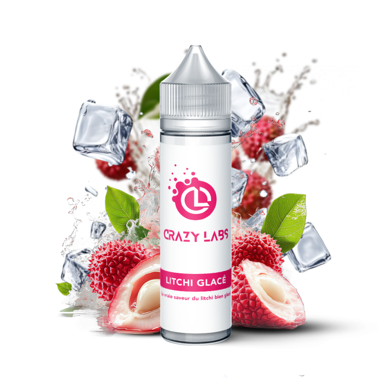 LITCHI GLACE 50ML CRAZY LABS