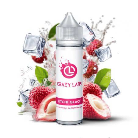LITCHI GLACE 50ML CRAZY LABS
