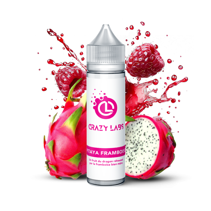 PITAYA FRAMBOISE 50ML CRAZY LABS