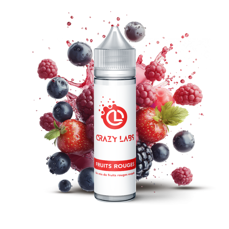 FRUITS ROUGES 50ML CRAZY LABS