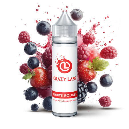 FRUITS ROUGES 50ML CRAZY LABS