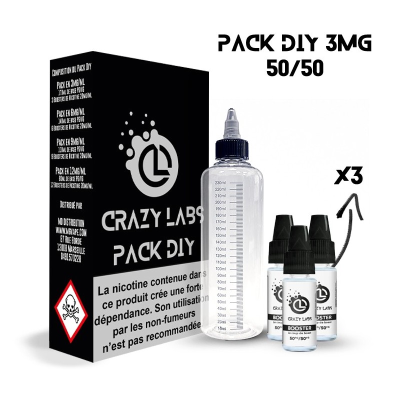 PACK DIY 3MG 200ML