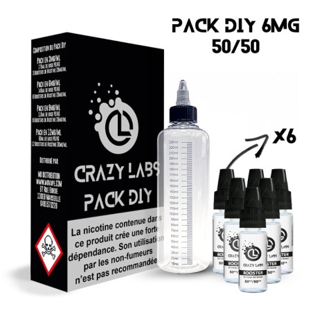 PACK DIY 6MG 200ML