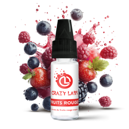 FRUITS ROUGES 10ML CRAZY LABS