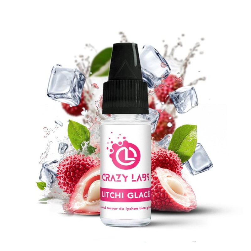 LITCHI GLACE 10ML CRAZY LABS