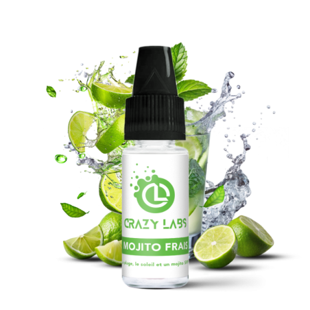MOJITO FRAIS 10ML CRAZY LABS