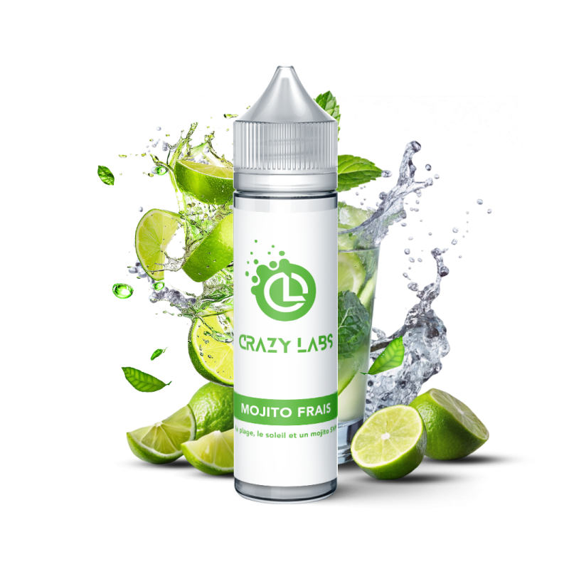 MOJITO FRAIS 50ML CRAZY LABS