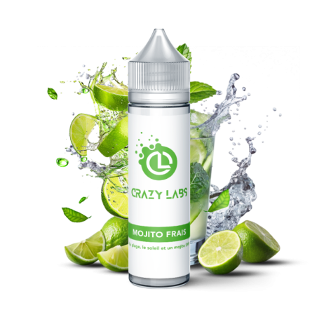 MOJITO FRAIS 50ML CRAZY LABS