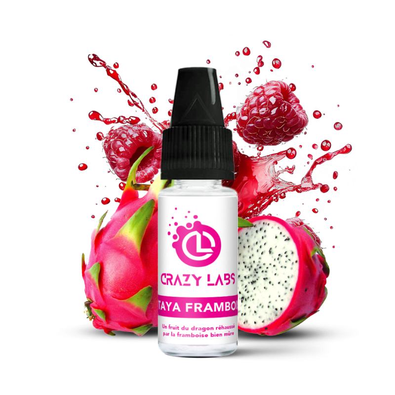 PITAYA FRAMBOISE 10ML CRAZY LABS