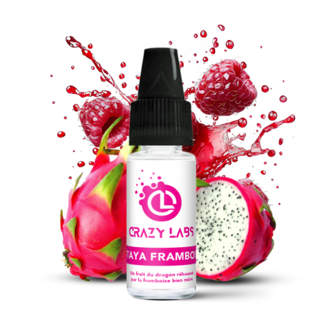 PITAYA FRAMBOISE 10ML CRAZY LABS