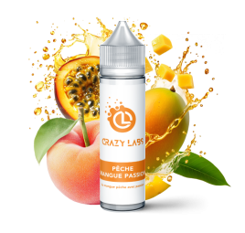 PECHE MANGUE PASSION 50ML CRAZY LABS