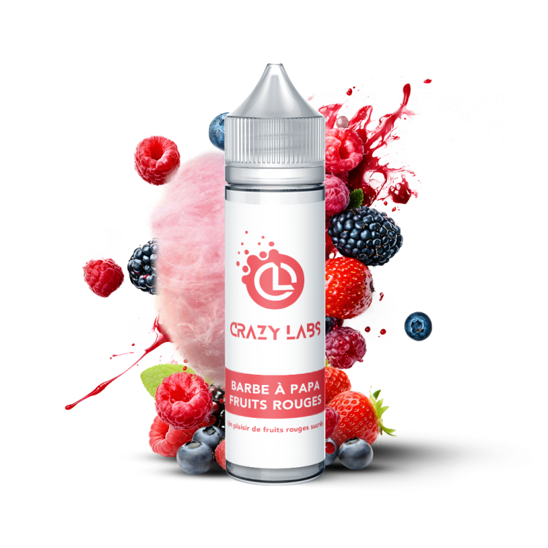 Barbe à Papa Fruits Rouges 50ml
