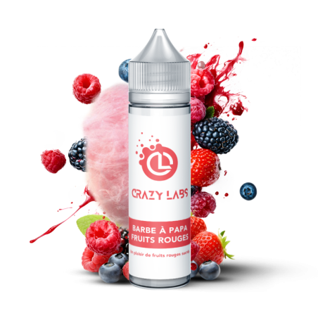 Barbe à Papa Fruits Rouges 50ml