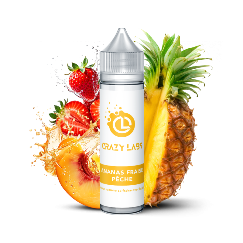 Ananas Fraise Pêche 50ml