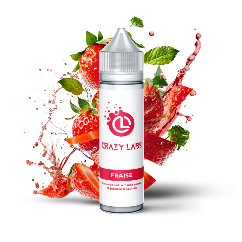 FRAISE 50ML CRAZY LABS