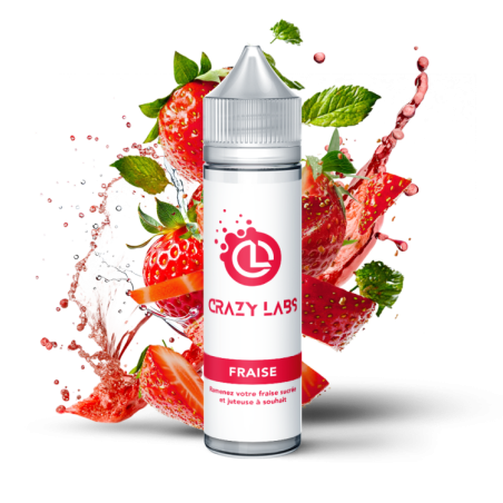 FRAISE 50ML CRAZY LABS